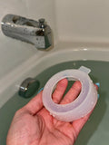 Tub Tie™ Overflow Drain Cover